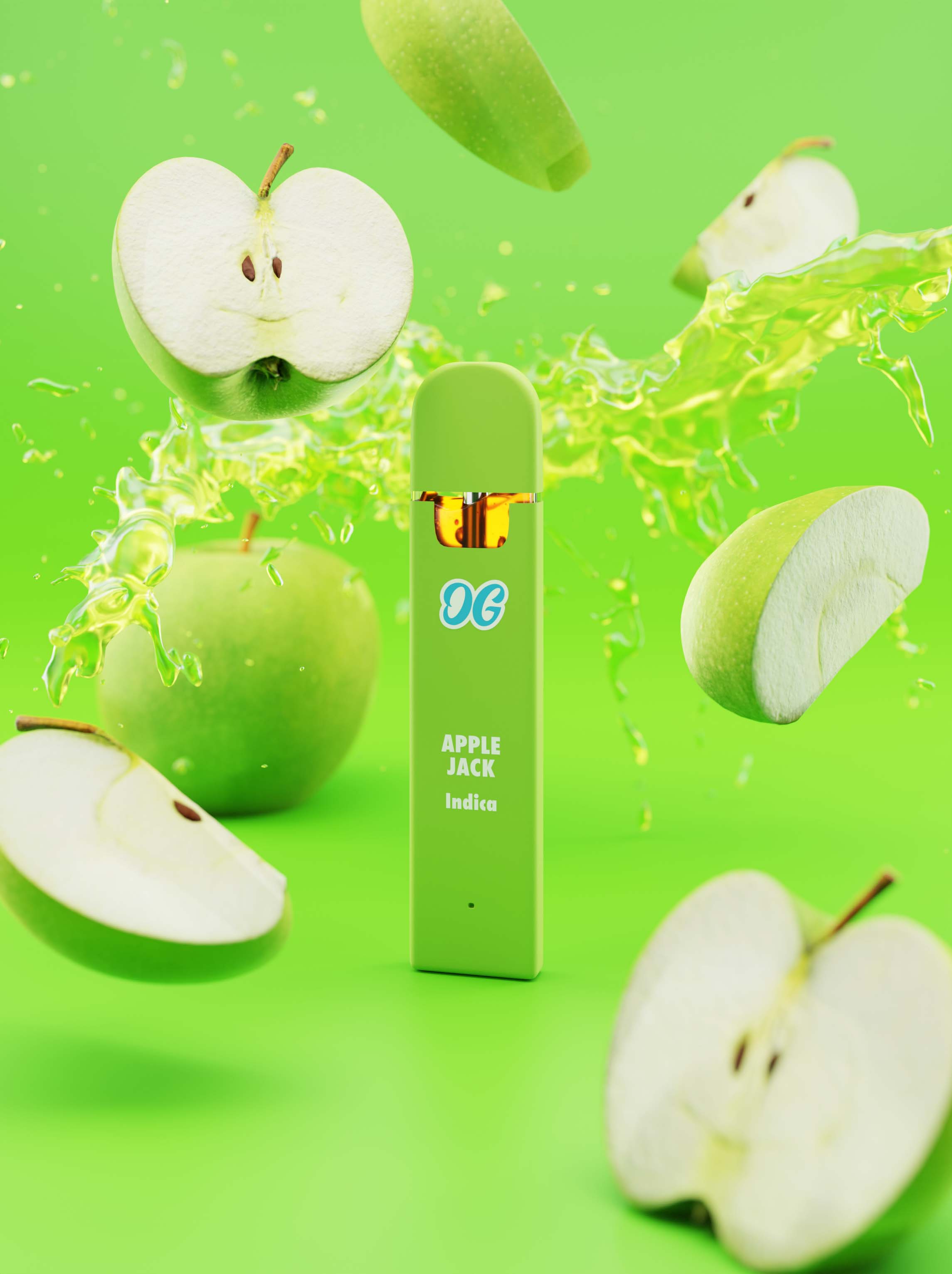 HHC Vape Disposable | Apple Jack (Indica) | Flavor boost