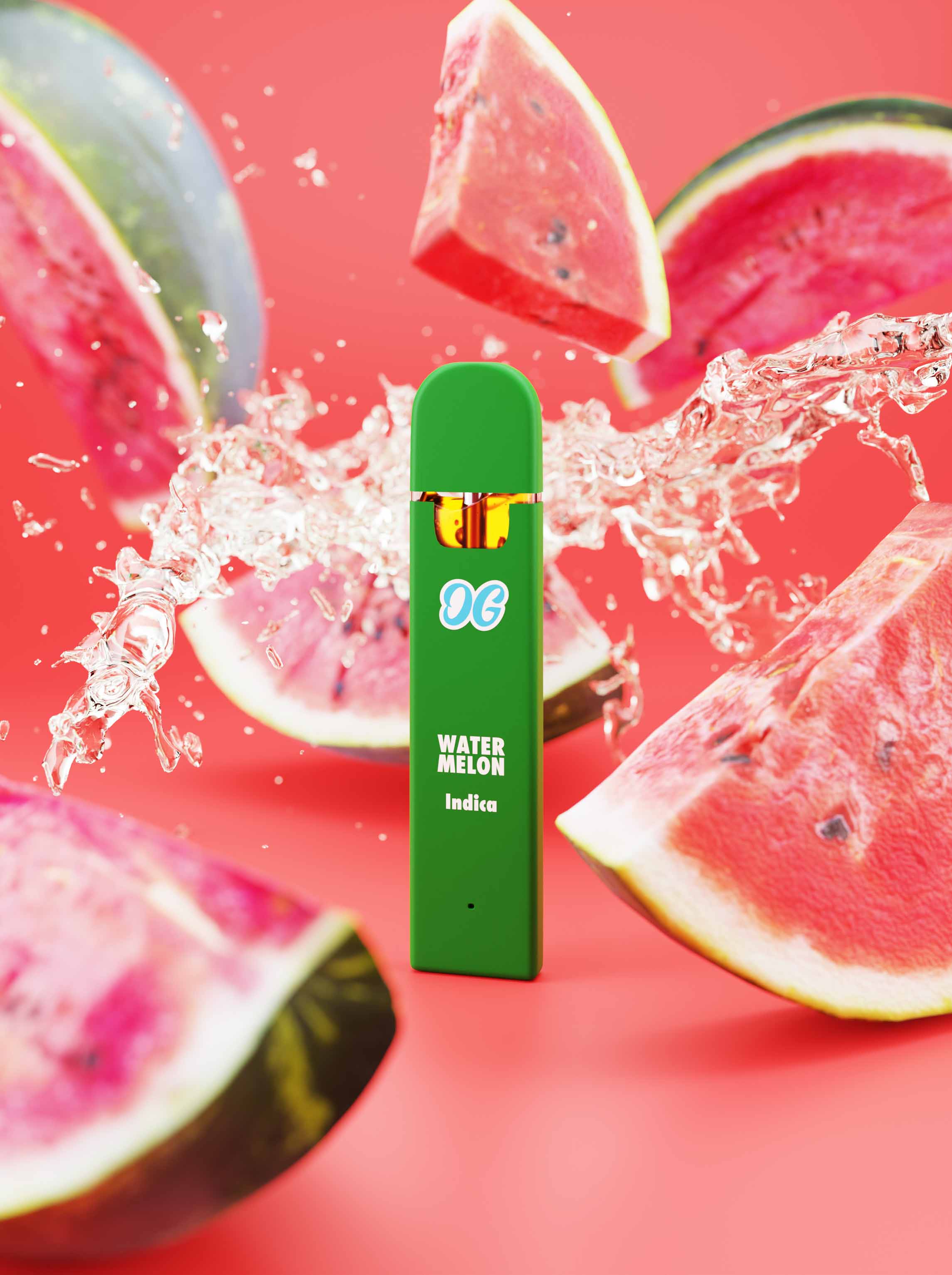 HHC Vape Disposable | Watermelon (Indica) | Flavor boost