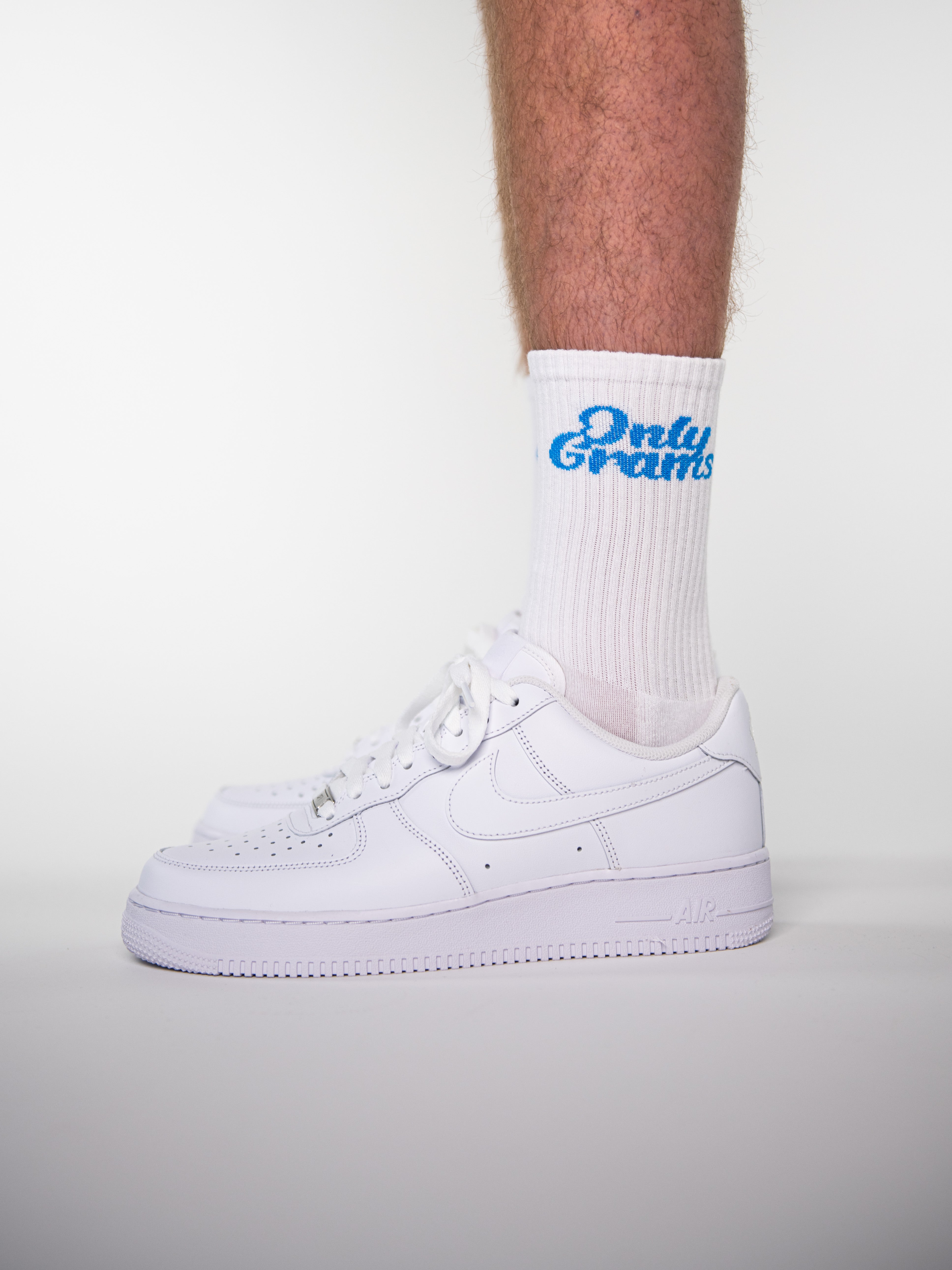 OnlyGrams Socks White